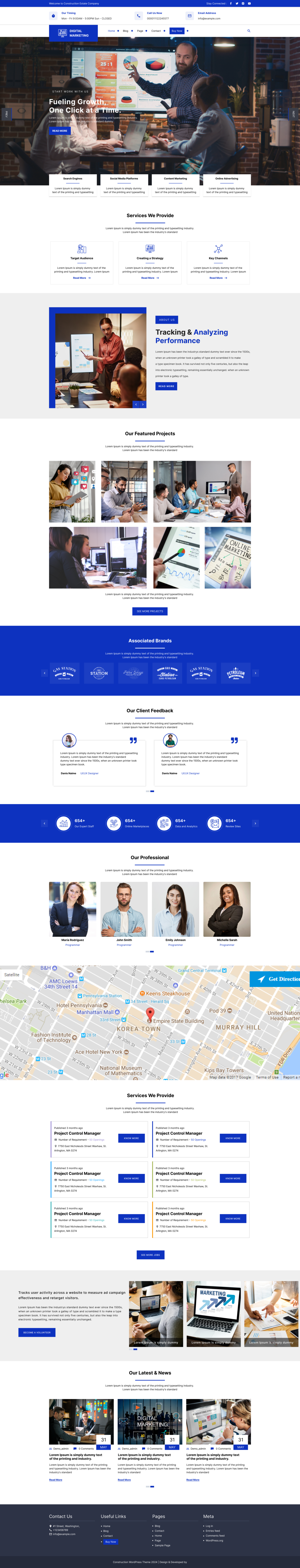 Marketing WordPress Theme